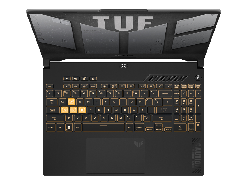 Laptop ASUS TUF Gaming F15 FX507ZV4-LP042W (Intel Core i7-12700H | 16GB | 512GB | RTX 4060 8GB | 15.6 inch FHD | Win 11 | Xám) - Hàng Chính Hãng - Bảo Hành 24 Tháng