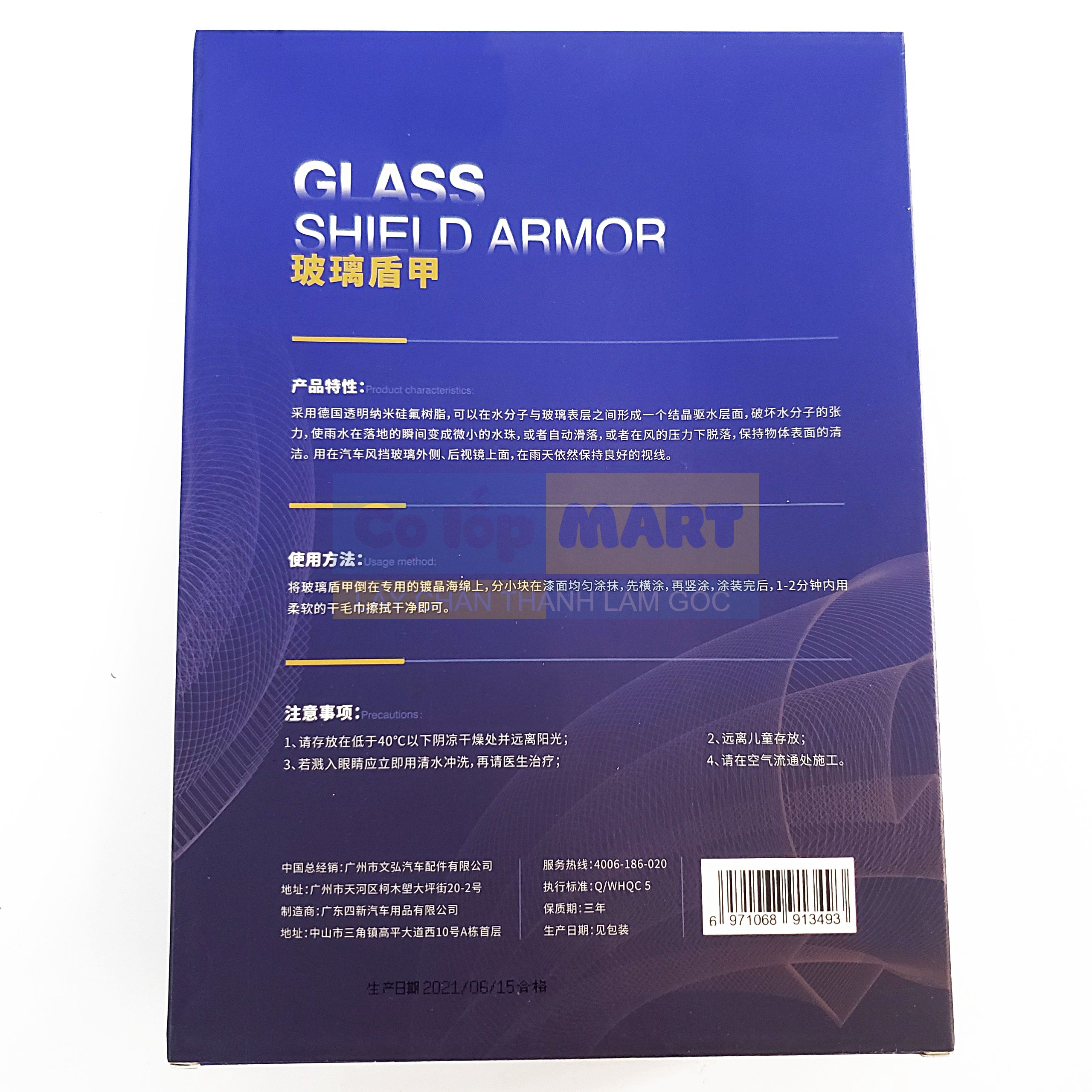 Dung Dịch Phủ Nano Kính K-005 | Phủ Ceramic Kính Xe Ô Tô