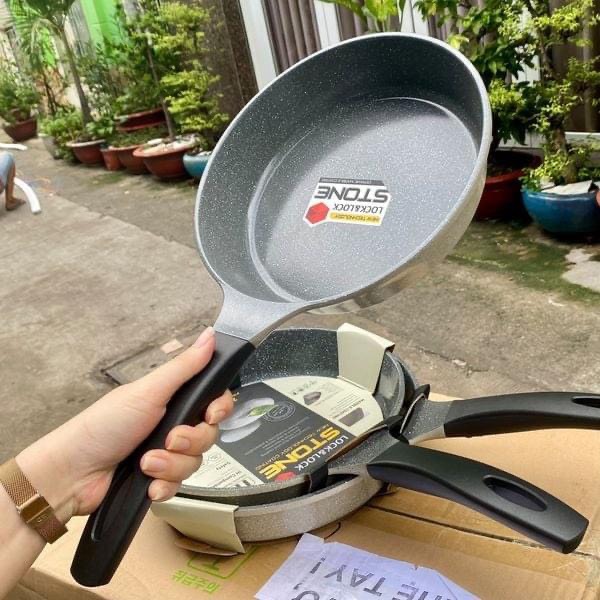 Chảo Đá Stone 7 Lớp Cao Cấp 26cm LCA6263D