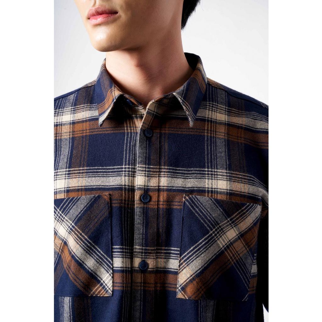 ÁO SƠ MI NAM FLANNEL CARO NHIỀU MÀU . REGULAR - 10F22SHL029 | LASTORE MENSWEAR