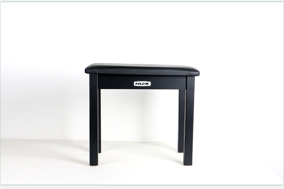 Ghế Piano gỗ cao cấp/ Piano Stool - Nux STL1 - Màu đen - Hàng chính hãng