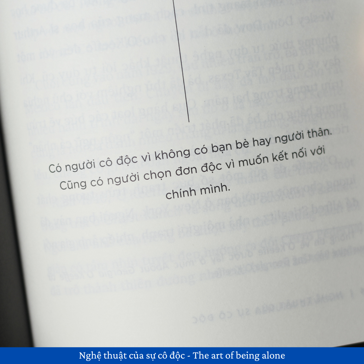 Sách - Nghệ Thuật Của Sự Cô Độc - The Art Of Being Alone