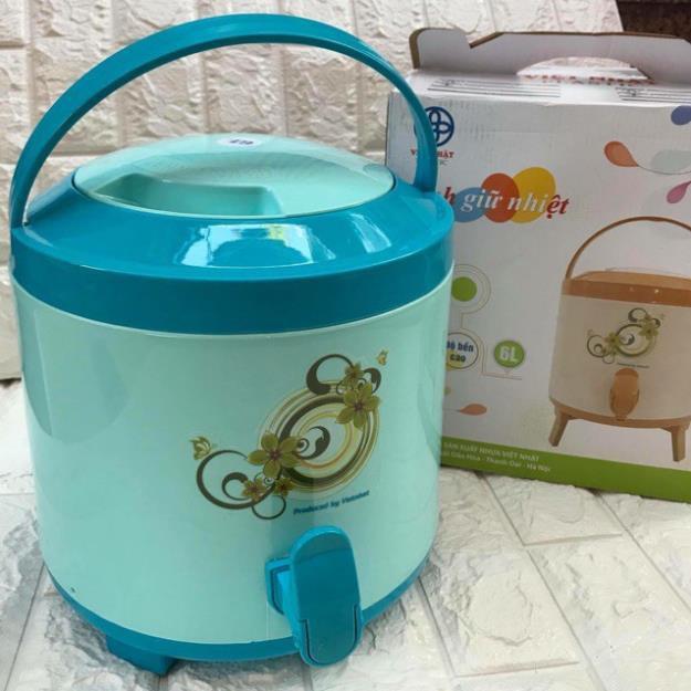 Bình giữ nhiệt có vòi rót và tay sách hàng Việt Nam