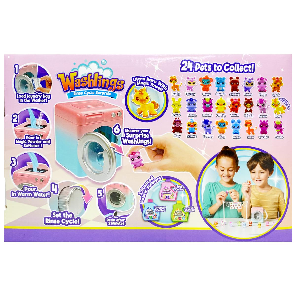 Đồ Chơi Máy Giặt Washlings Kèm Thú Cưng - Sweet Heart 2409011