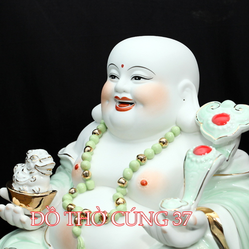 TƯỢNG PHẬT DI LẠC ÁO XANH