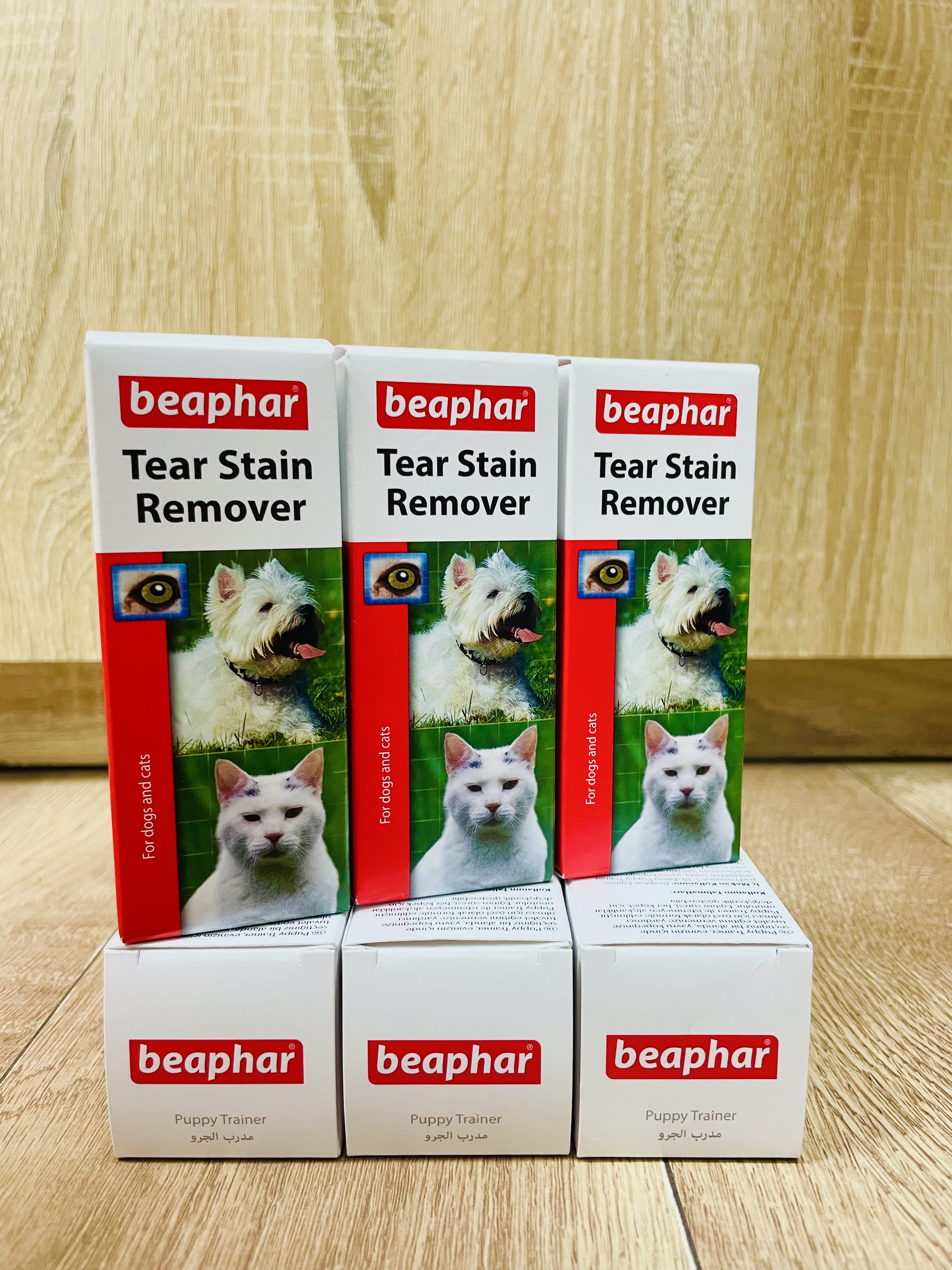 Dung dịch vệ sinh ố mắt Beaphar Tear Stain Remover cho thú cưng