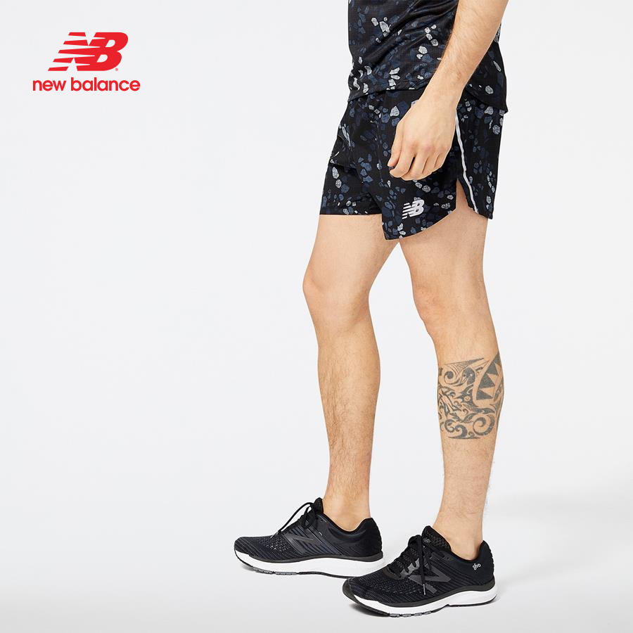 Quần ngắn thể thao nam New Balance Running Shorts - AMS21269BK (form châu á)