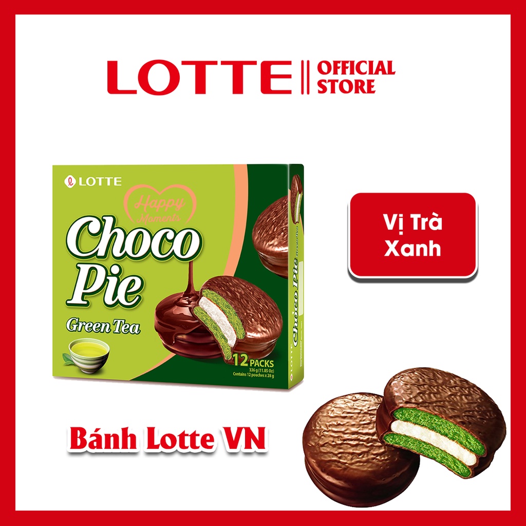 [SỈ/LẺ] Combo 5 hộp Bánh Choco Pie Lotte - 5 hộp x 12 cái