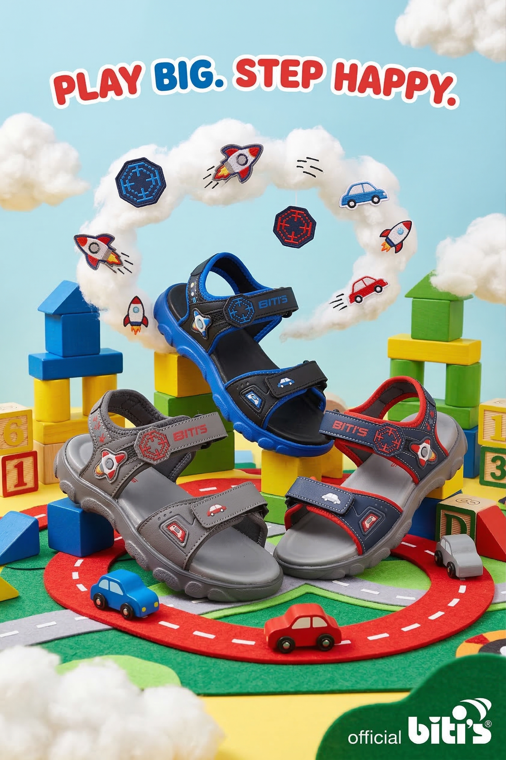 Sandal Biti's bé trai (28-37)