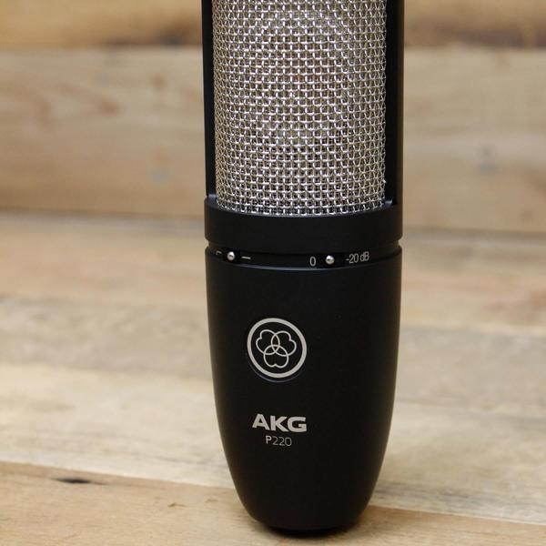 Micro thu âm AKG P220 - mic thu âm chuyên nghiệp cho phòng thu và hát livestream - Hàng chính hãng