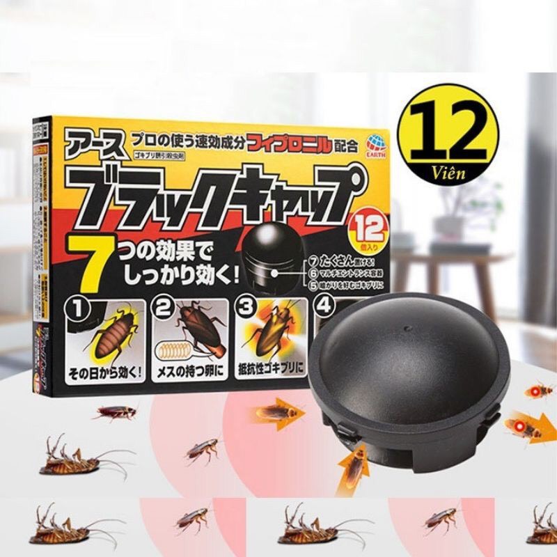Thuốc diệt Gián dạng viên - hộp 12 viên