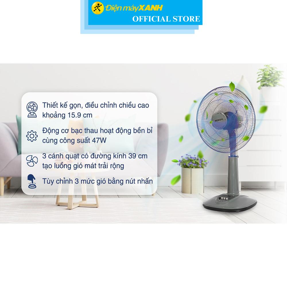 Quạt lửng Senko 3 cánh L1638 47W - Hàng Chính Hãng