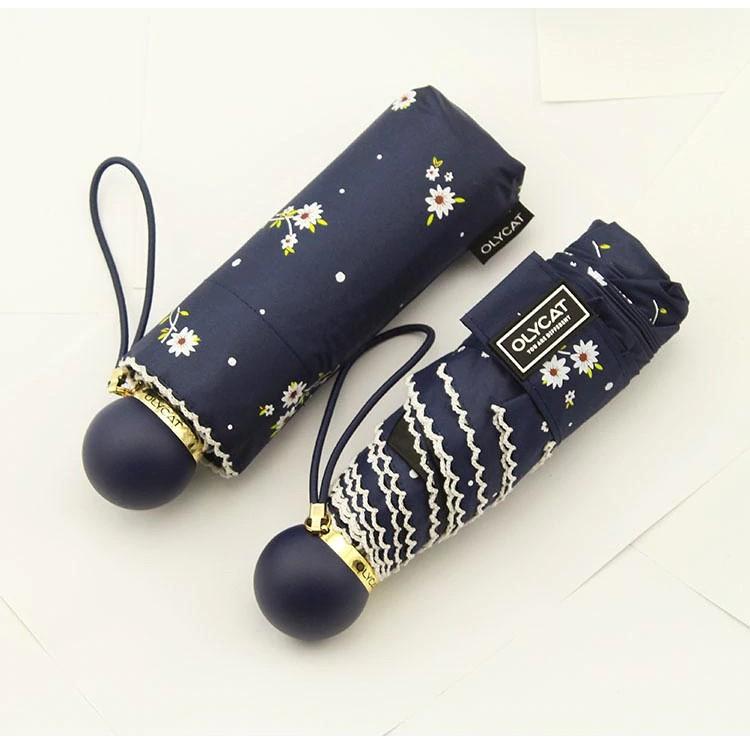 Ô dù cao cấp OLYCAT mini chống tia UV - Mẫu Floral