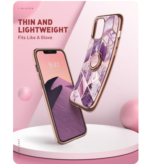 Ốp lưng i-Blason dành cho iPhone 13 Pro Max Snap Ring Ameth – Hàng chính hãng