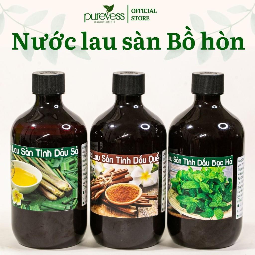 Nước lau sàn hữu cơ Purevess từ tinh dầu thiên nhiên giúp đuổi muỗi và côn trùng