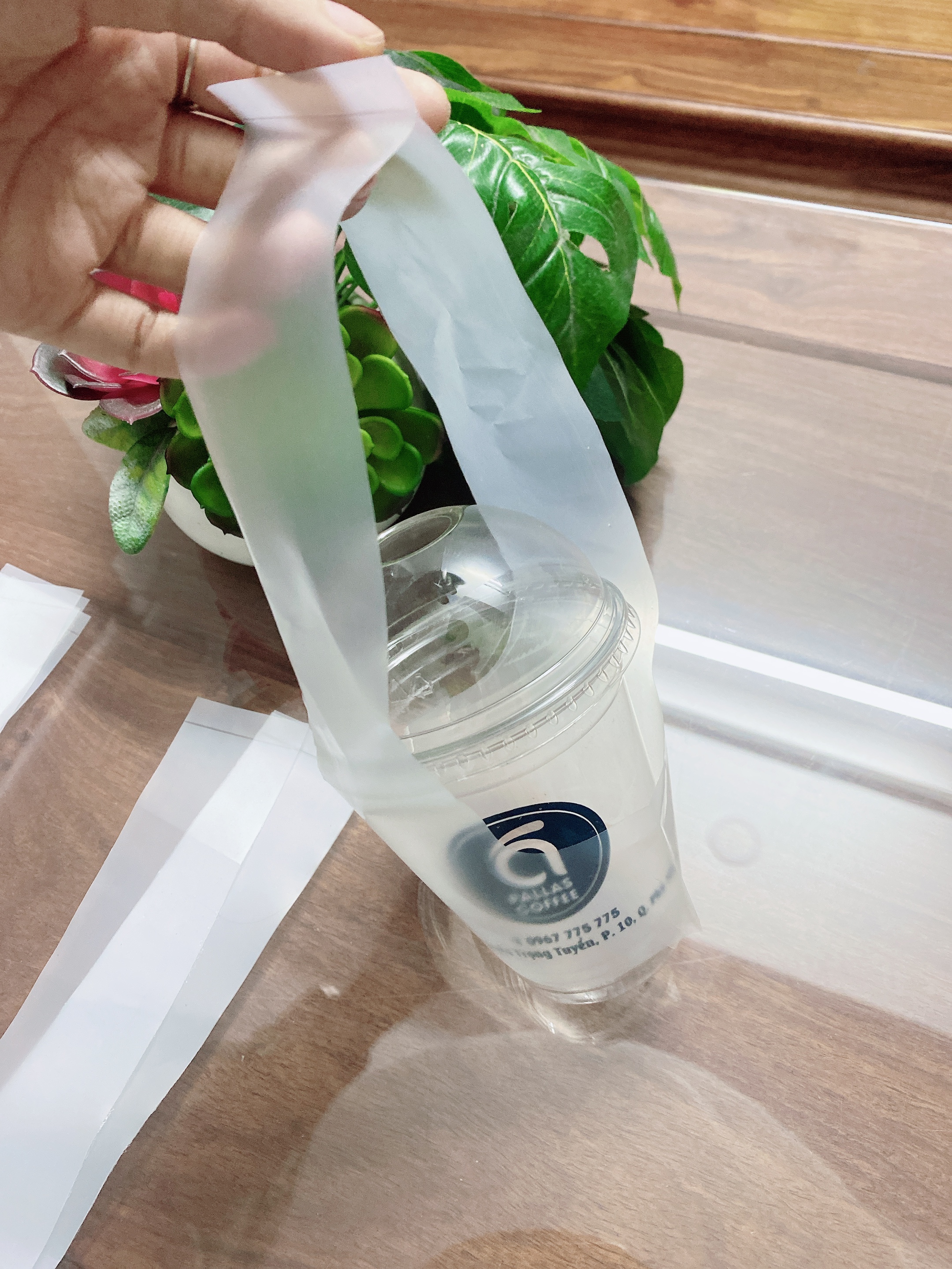 1Kg Túi Chữ T, Đựng Trà Sữa, Đựng Cà Phê,…Gọn Nhẹ, Mẫu Mới Túi Nilong Dẻo Đẹp Nhựa Diệp Linh