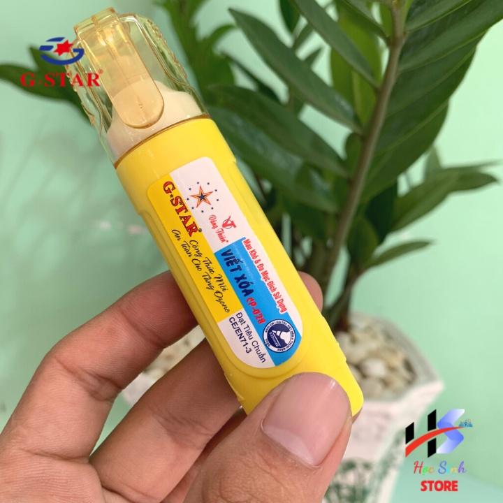 Bút xóa nước CP 028 hiệu Gstar dung tích 12ml ngòi kim loại 0.02mmXB ( Giao màu ngẫu nhiên )