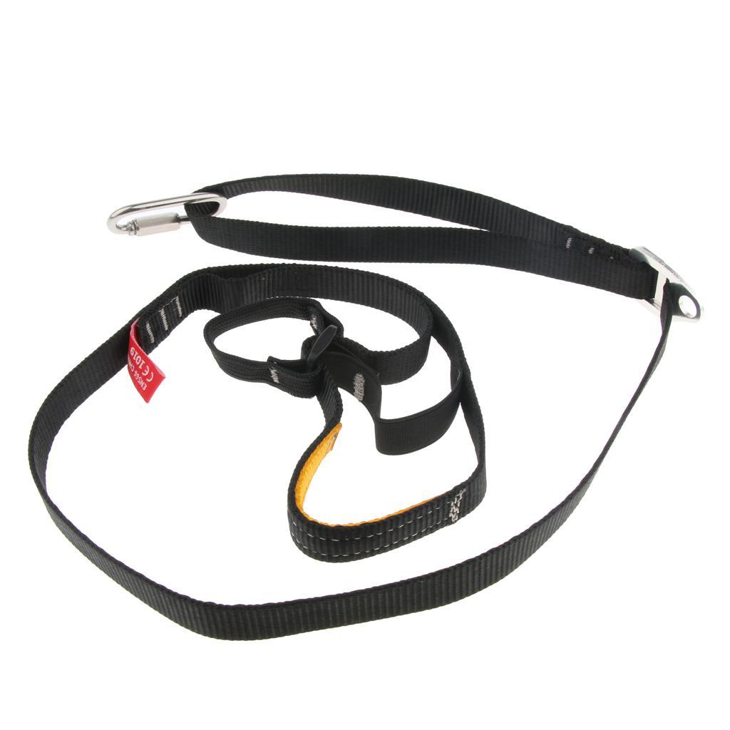 Adjustable Strong Polyester Rock Climbing Ascender Foot Loop for Adults Outdoor Sports Aerial Work Explore
