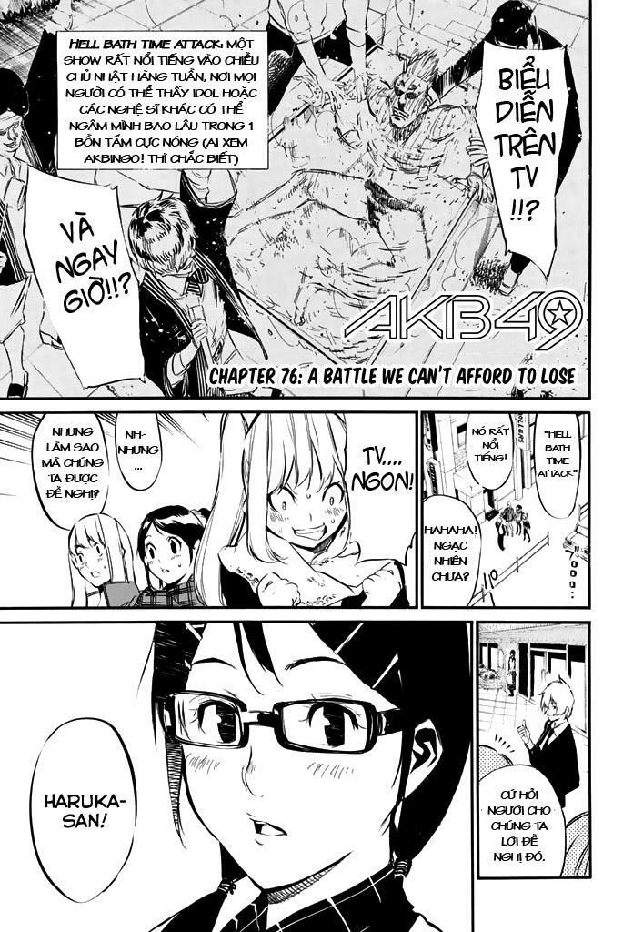 akb49 - renai kinshi jourei chapter 76 2