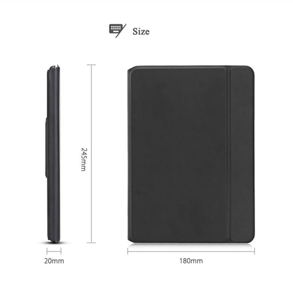 Portable Bluetooth Keyboard Stand Cover Holder Case for iPad 9.7inch Tablet