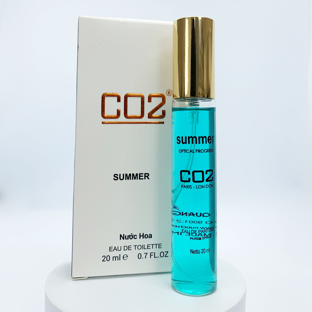 Nước hoa Nam CO2 Summer Eau De Toilette (hương biển, lưu hương từ 4 - 6 giờ)