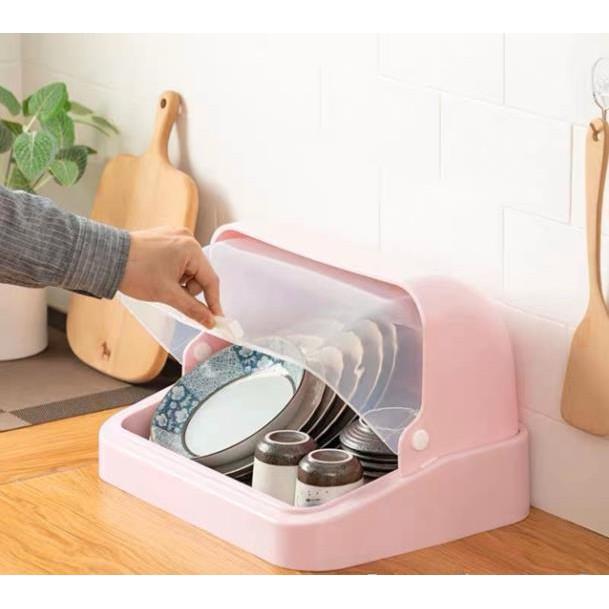Rổ úp cốc chén,bình xữa có nắp đậy chống kiến dán duồi muỗi 2 cỡ