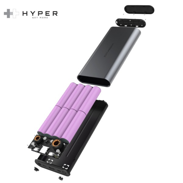 SẠC DỰ PHÒNG HYPERJUICE 130W USB-C CHO MACBOOK VÀ TẤT CẢ CÁC LAPTOP/THIẾT BỊ SỬ DỤNG SỬ DỤNG CỔNG USB-C - Hàng Chính Hãng