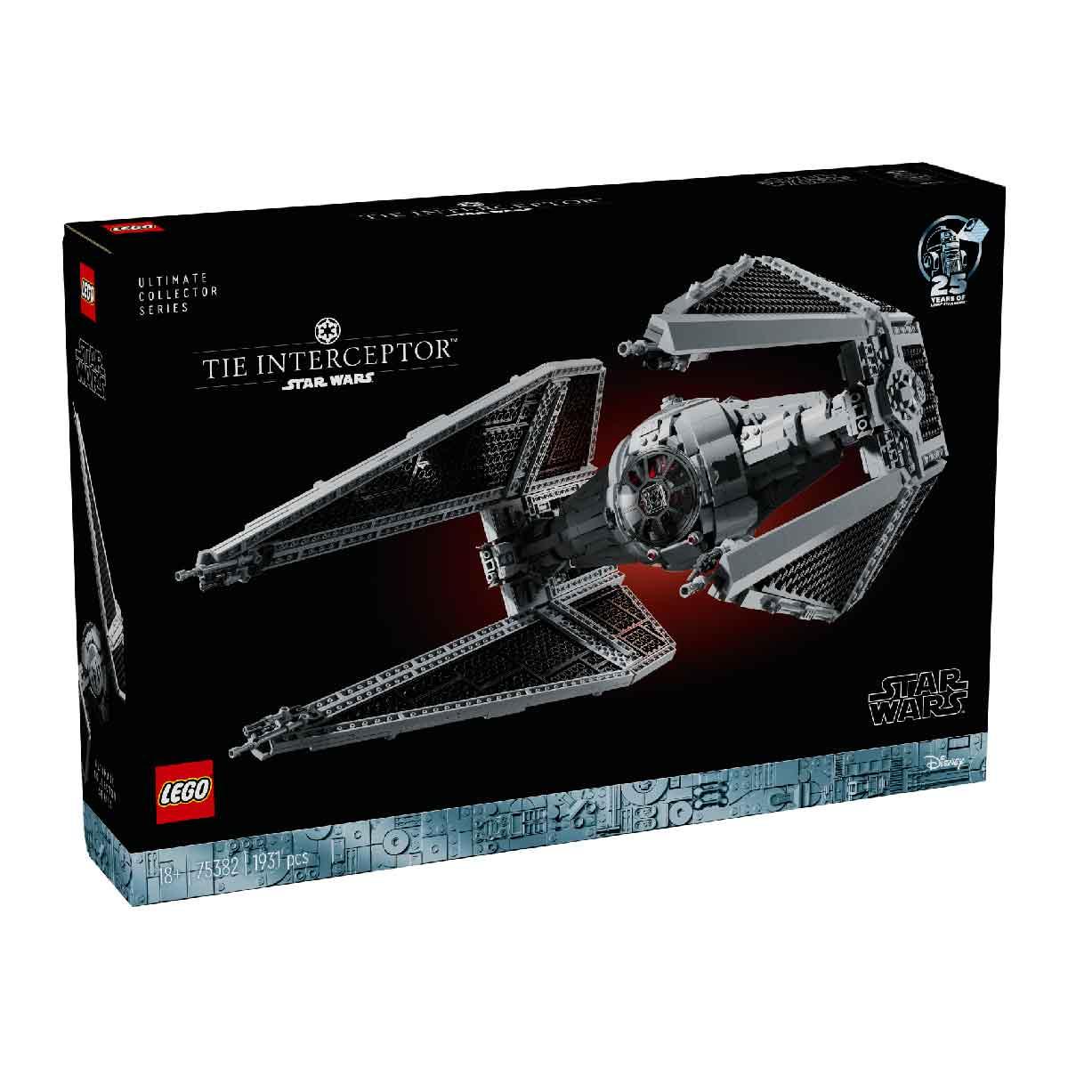 LEGO STAR WARS 75382 Bộ Lắp Ráp TIE Interceptor (1931 chi tiết)