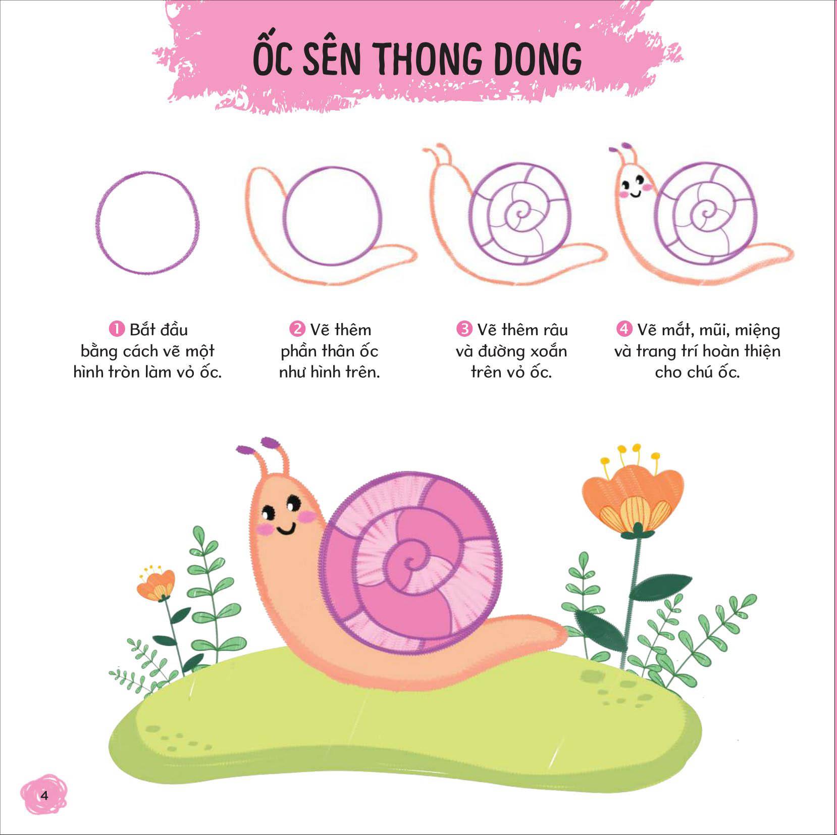 Vẽ Tất Tật Từ Những Hình Cơ Bản - Côn Trùng