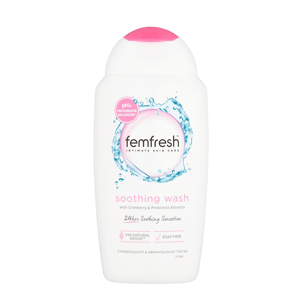 Dung Dịch Vệ Sinh Phụ Nữ Cao Cấp Hỗ Trợ Viêm Nhiễm Femfresh Soothing Wash 250ml - JESS SHOP COSMETICS