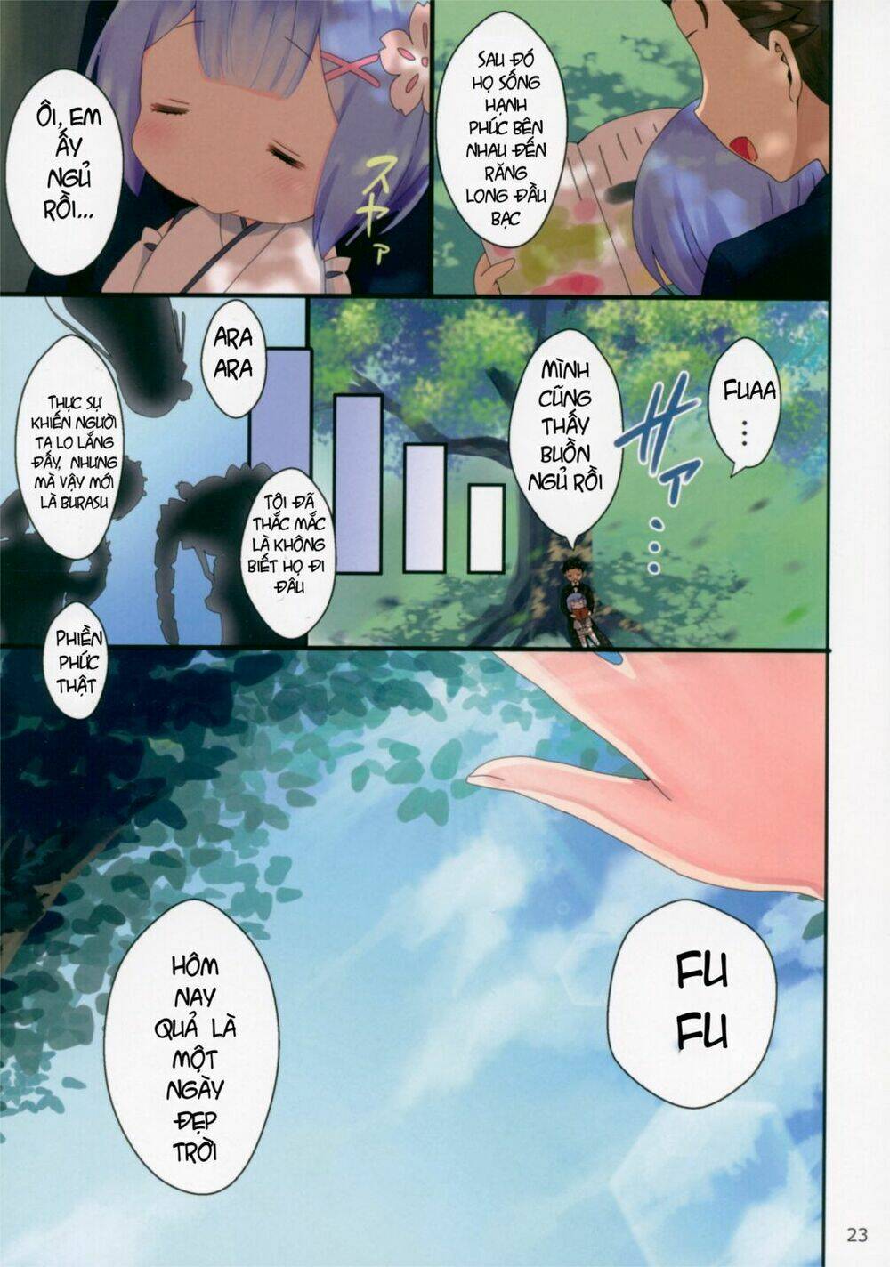 [doujinshi] re: zero youjo rem rin to issho chapter 1 22