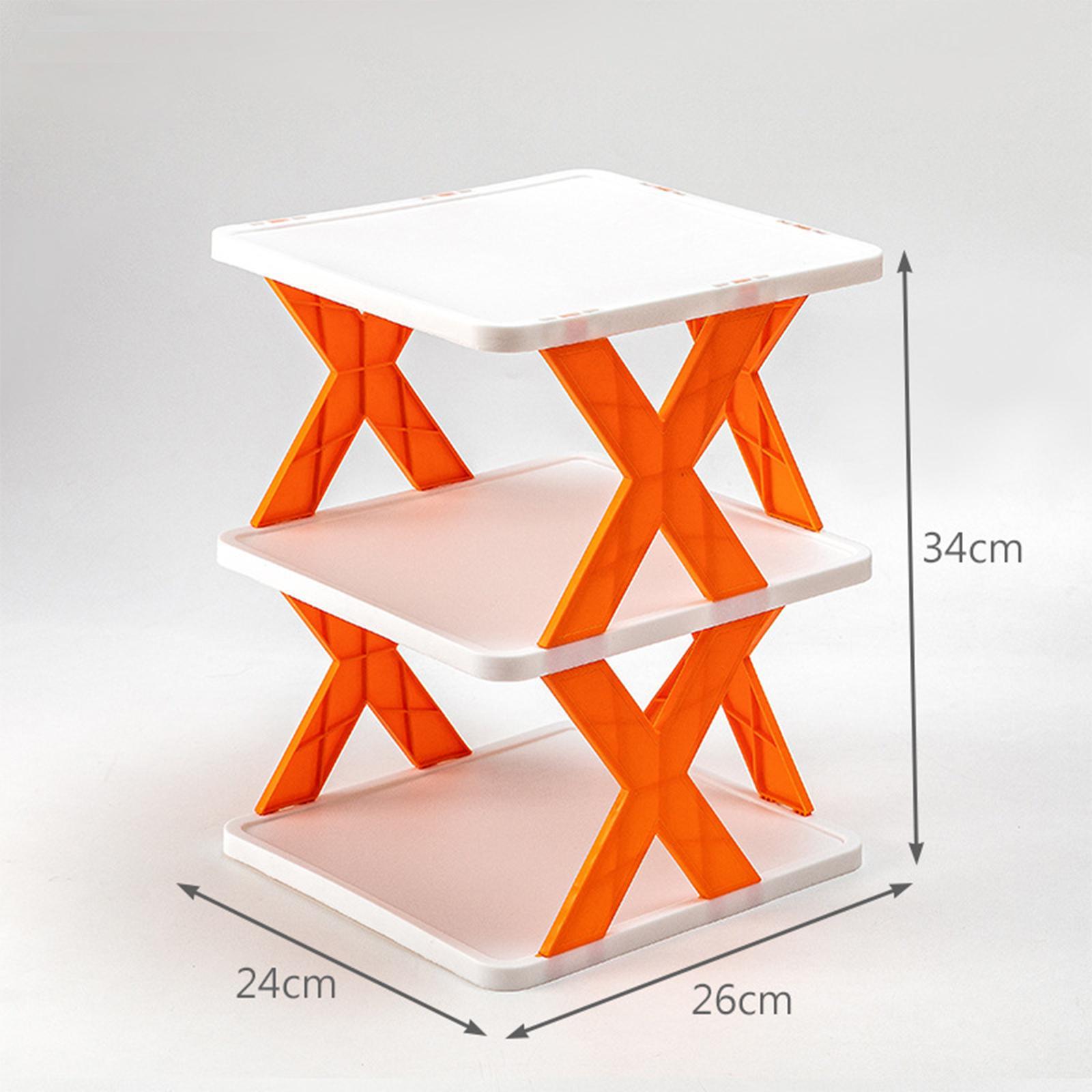 Foldable Shoe Rack Multi Layer Shoe Storage Organizer for Entryway Dorm Home