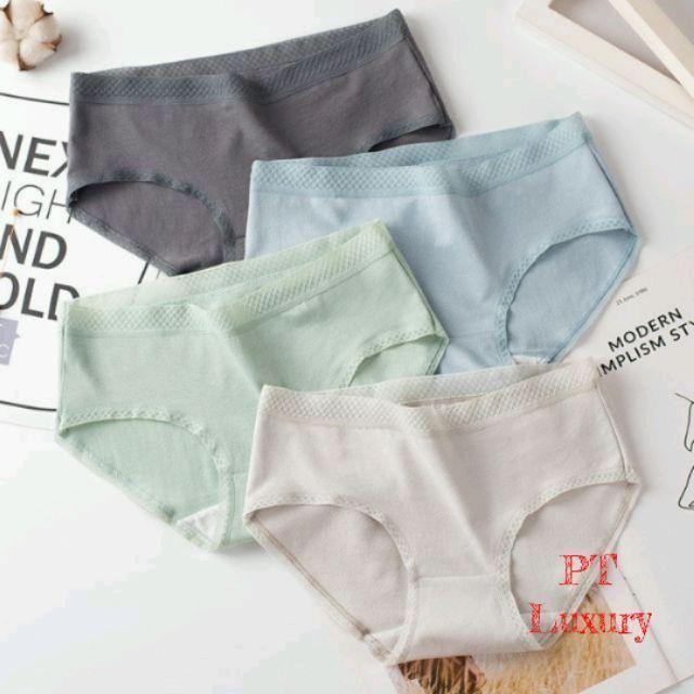 Quần lót cotton viền ren sexy quyến rũ thấm hút mồ hôi