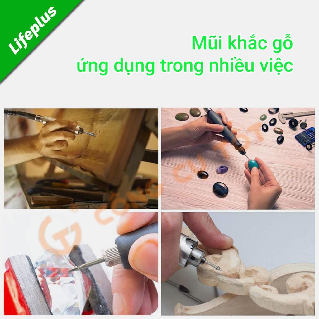 Bộ 10 mũi khắc gỗ đa năng