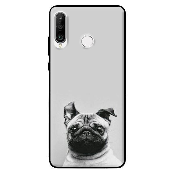 Ốp lưng in cho Huawei P30 Lite Pulldog Nghiêm Túc - Hàng chính hãng