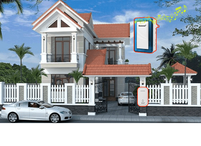 Chuông cửa không dây KAWASAN KW-DB658
