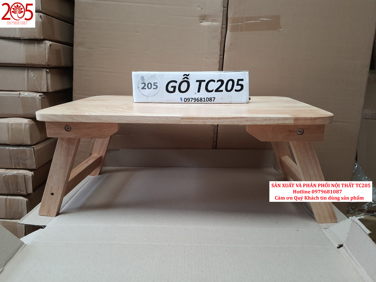 BÀN XẾP CHÂN THANG GỖ CAO SU 100% - CÓ NHIỀU KÍCH CỠ - 205TC RUBBER WOOD TABLE