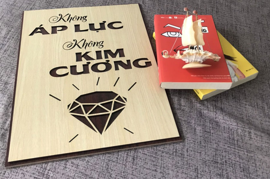TRANH TREO TƯỜNG ĐỘNG LỰC BẰNG GỖ KHẮC LASER KÍCH THƯỚC LỚN