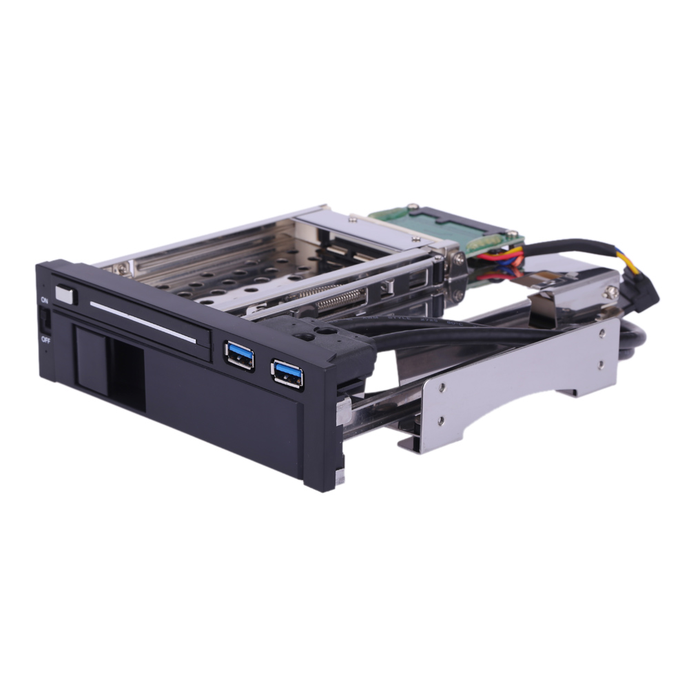 Ổ Cứng HDD & SSD Dual Bay 3.5 Inch Khay Caddy Có Đế Gắn Với Giá Đỡ Di Động 2.5 Inch SATA Iii