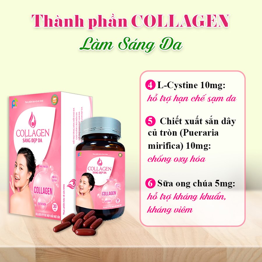 Viên Uống Collagen Sáng Đẹp Da