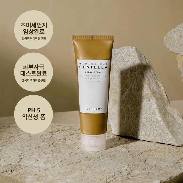 Bộ 4 SP Dịu Da Mụn, Phục Hồi Da Skin1004 Madagascar Centella