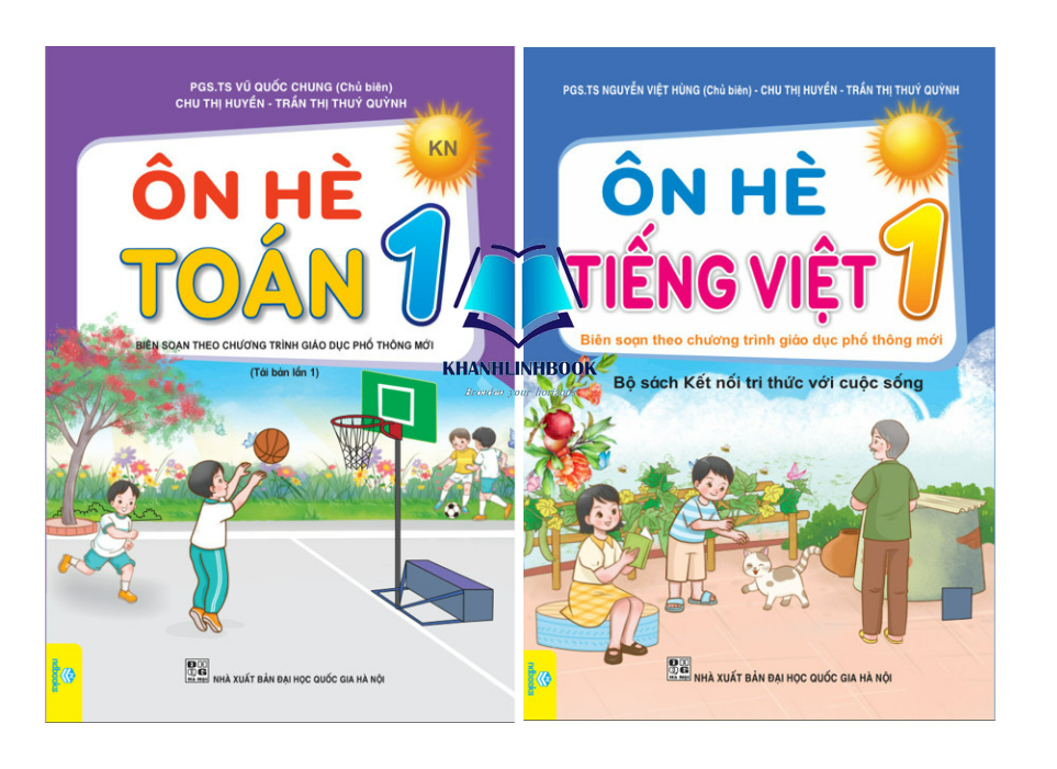 Sách - Combo Ôn Hè Toán + Tiếng Việt 1 Kết Nối