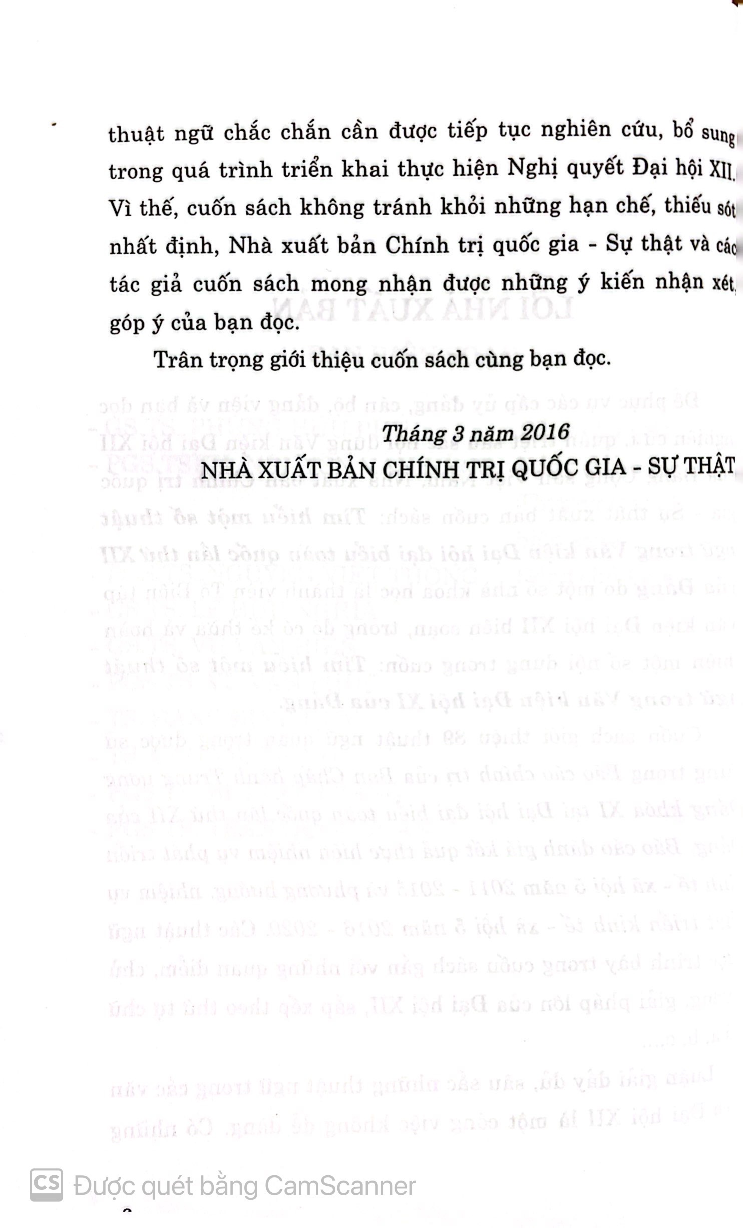 Tìm hiểu một số thuật ngữ trong văn kiện đại hội đại hội đại biểu toàn quốc lần thứ XII của Đảng