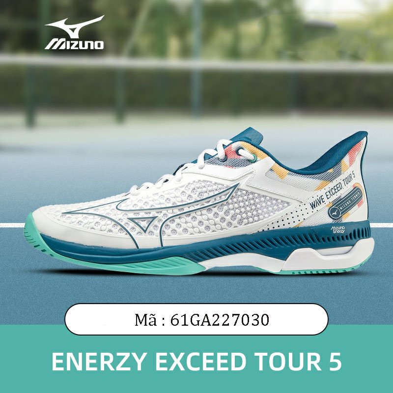 Giày Tennis chính hãng Mizuno Wave Exceed Tour 5 AC 61GA227026 dành cho nam-tặng tất thể thao bendu