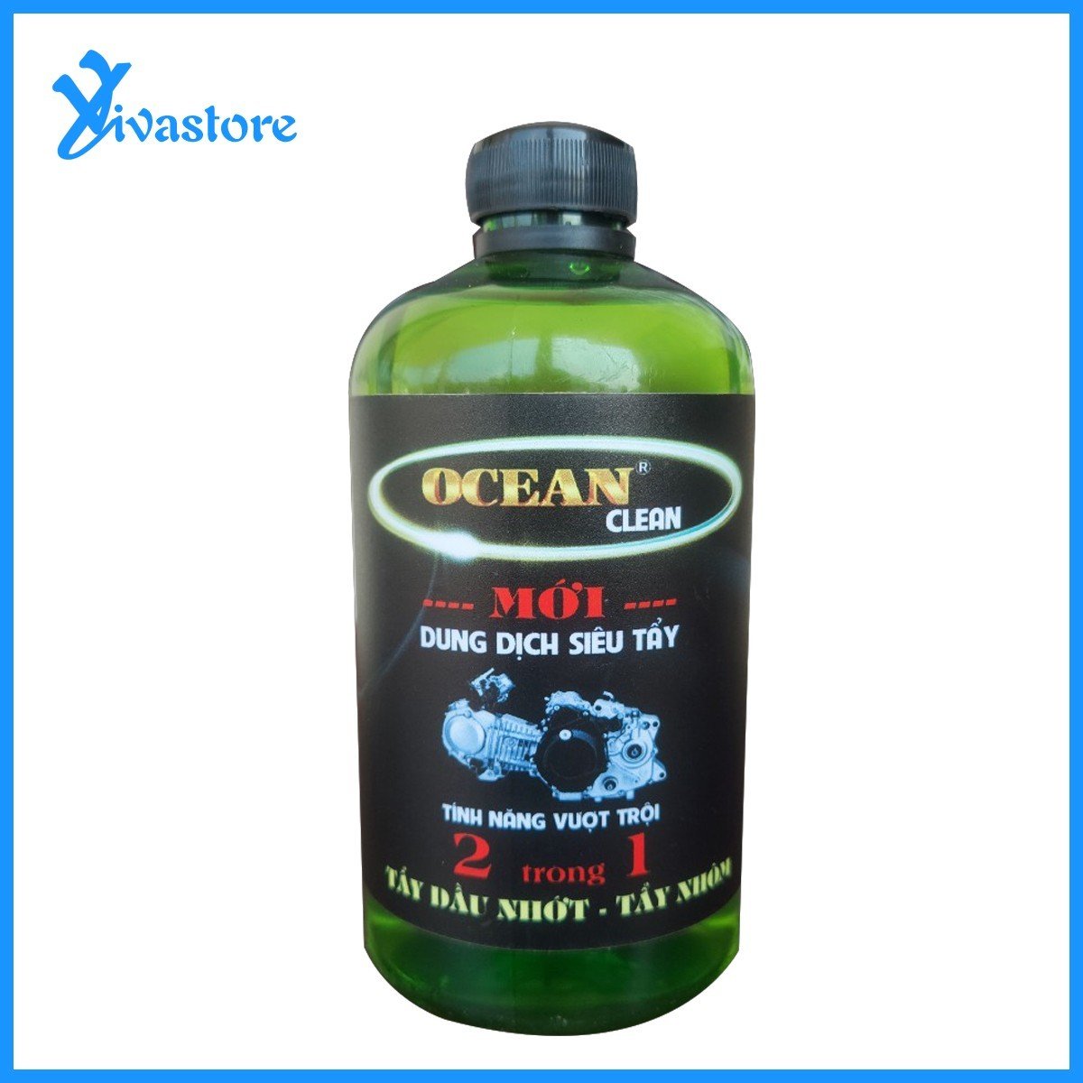 NƯỚC RỬA XE KHÔNG CHẠM 2 TRONG 1 TẨY RỈ SÉT TẨY DẦU MỠ OCEAN 500ML