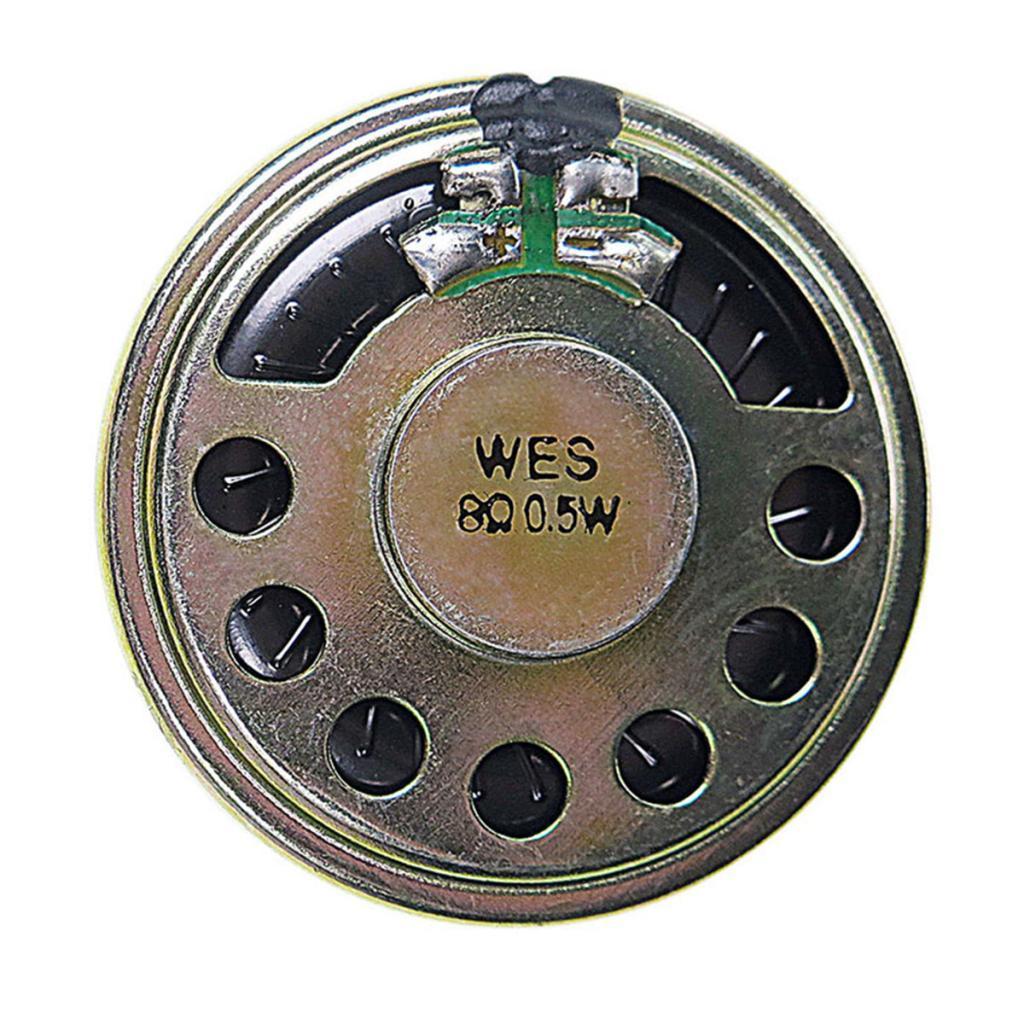 Ultra Thin Micro Speaker 45mm Diameter, 8 Ohms, 0.5W, for Electronic Toys, Mini