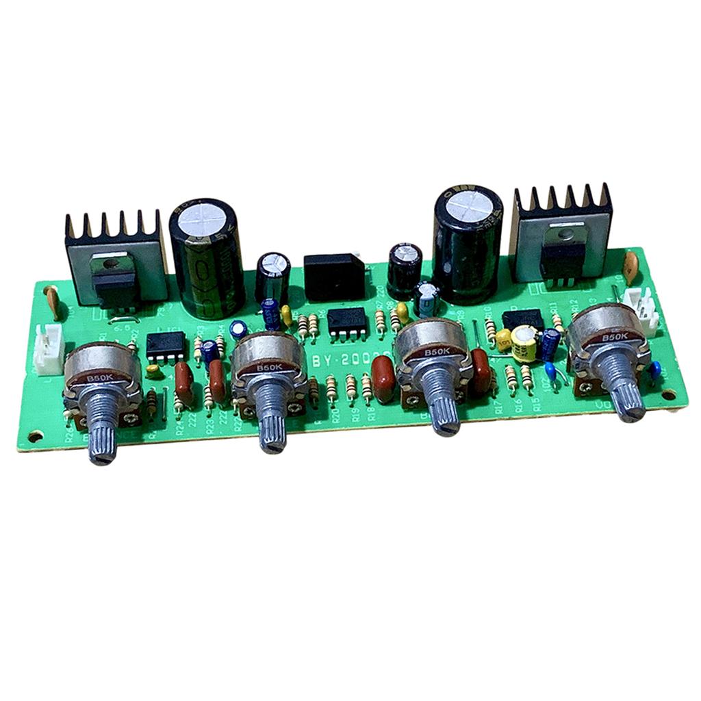 Hifi Preamp Màu Ban Bass Treble Âm Lượng Tiền Khuếch Đại Hội Đồng Bộ