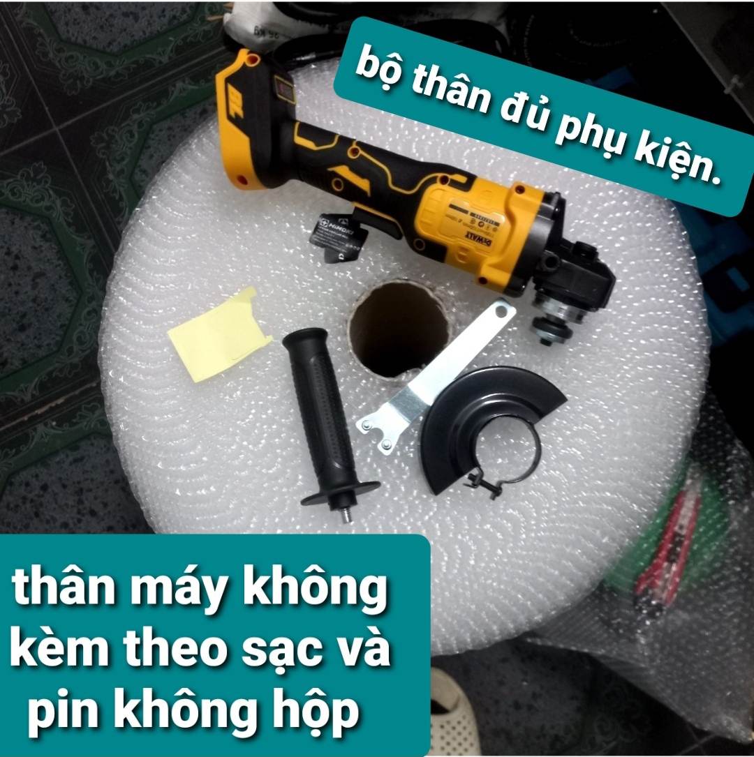 Thân máy mài pin dewalt không chổi than