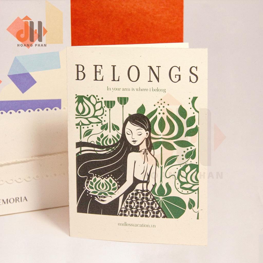 Bộ Quà Tặng Sổ Tay Memoria - BELONGS phiên bản 02