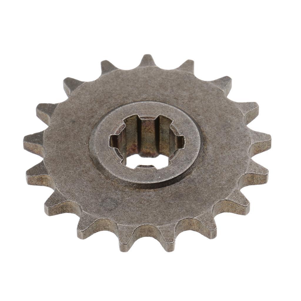 2X 17T 17  Front Chain Engine Sprocket for 49cc Engine Pocket Dirt Bike